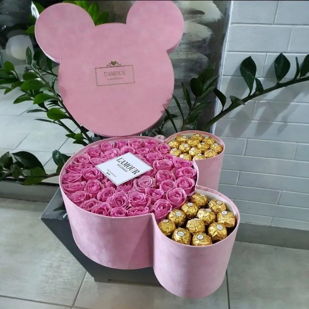 Roze Miki Maus XL